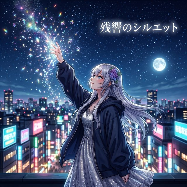 残響のシルエット ジャケット