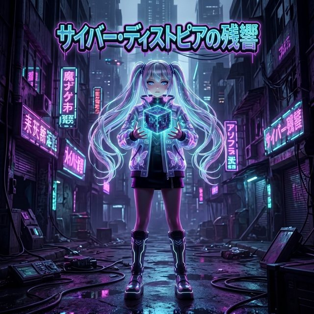 サイバー・ディストピアの残響 ジャケット