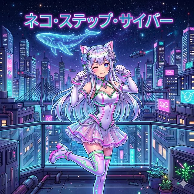 ネコ・ステップ・サイバー ジャケット