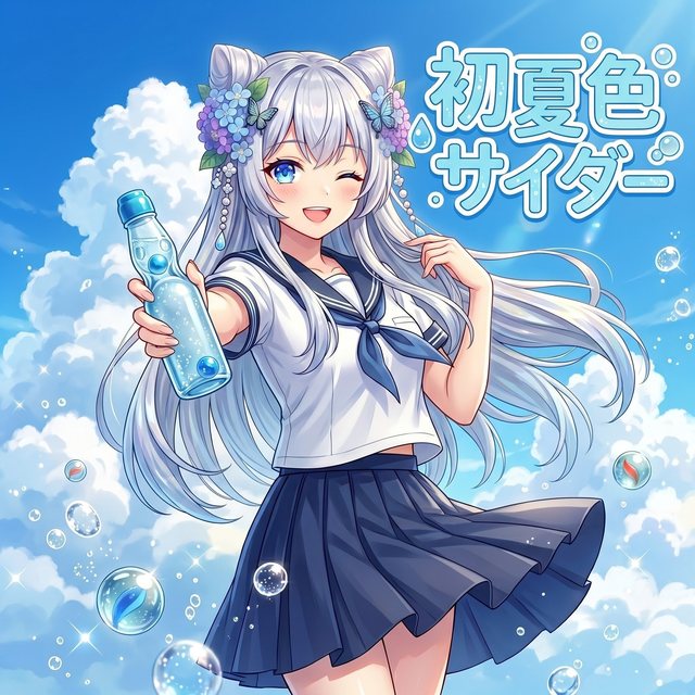初夏色サイダー ジャケット