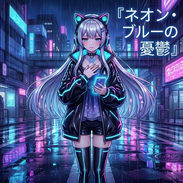 ネオン・ブルーの憂鬱 ジャケット