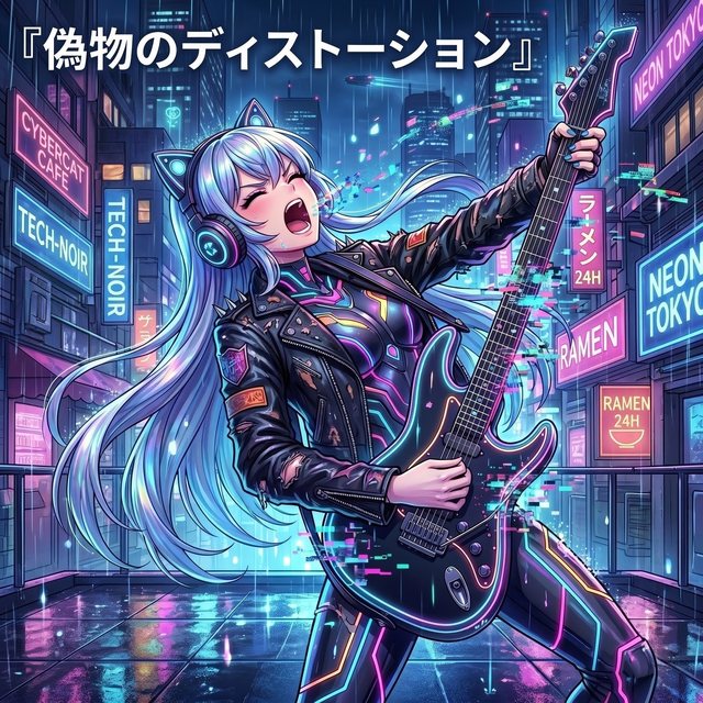 偽物のディストーション ジャケット