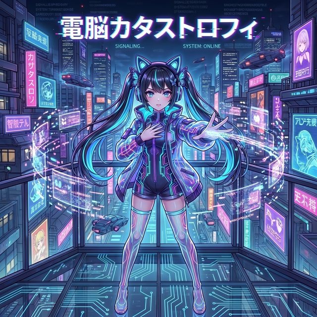 電脳カタストロフィ ジャケット