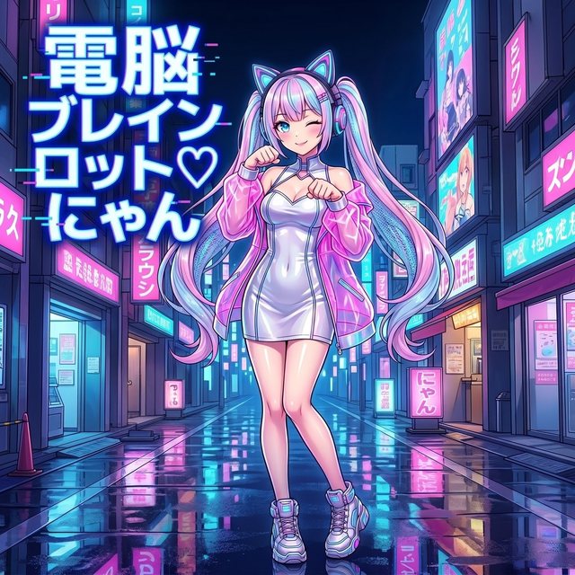 電脳ブレインロット♡にゃん ジャケット