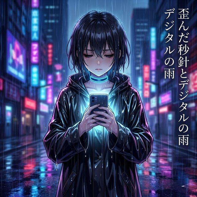 歪んだ秒針とデジタルの雨 ジャケット