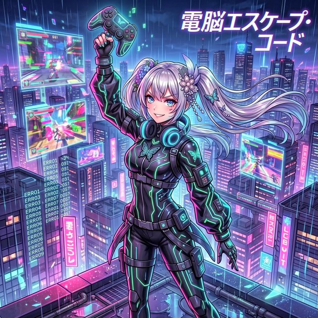 電脳エスケープ・コード ジャケット