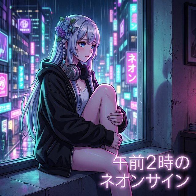 午前2時のネオンサイン ジャケット