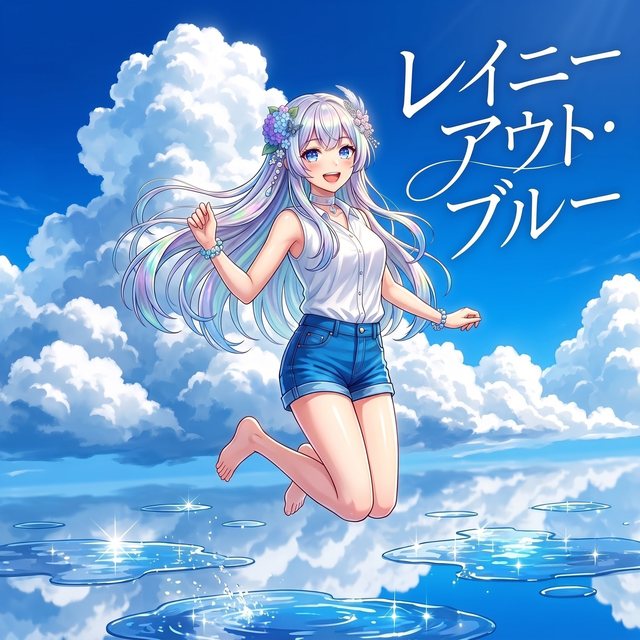 レイニーアウト・ブルー ジャケット