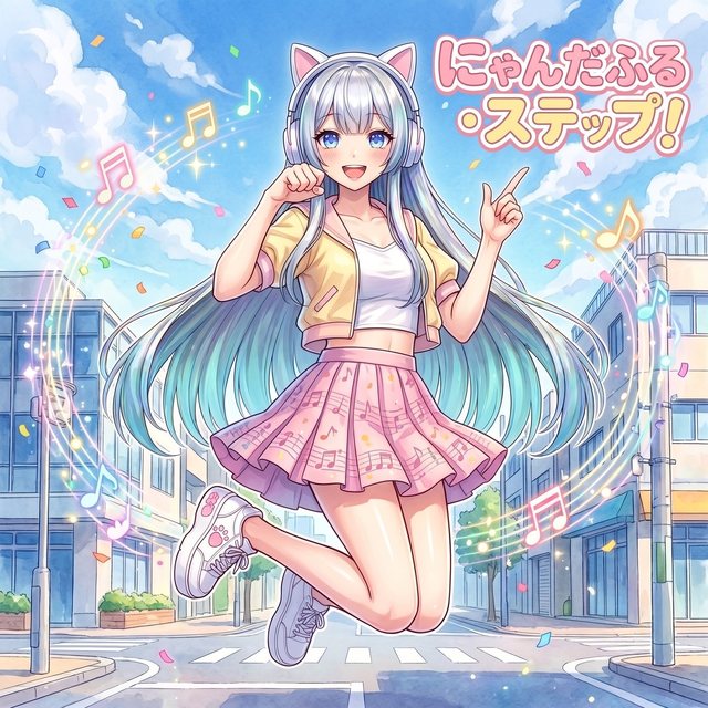 にゃんだふる・ステップ! ジャケット