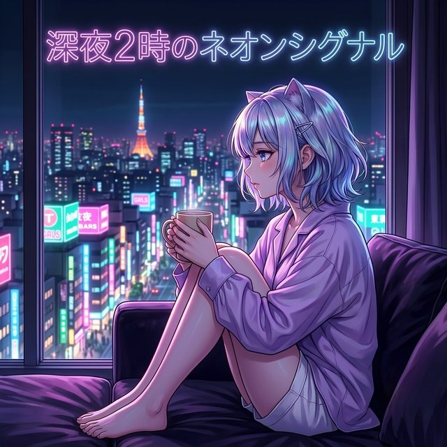 深夜2時のネオンシグナル ジャケット