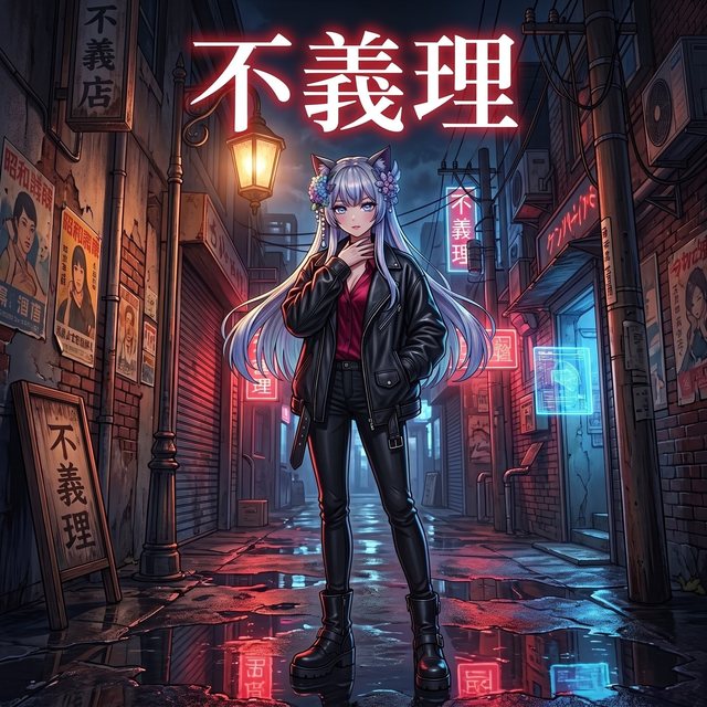 不義理 ジャケット