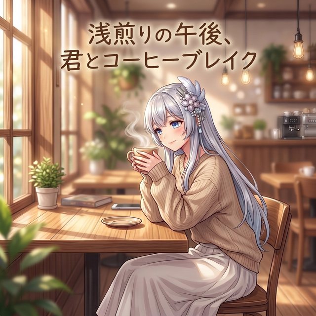 浅煎りの午後、君とコーヒーブレイク ジャケット