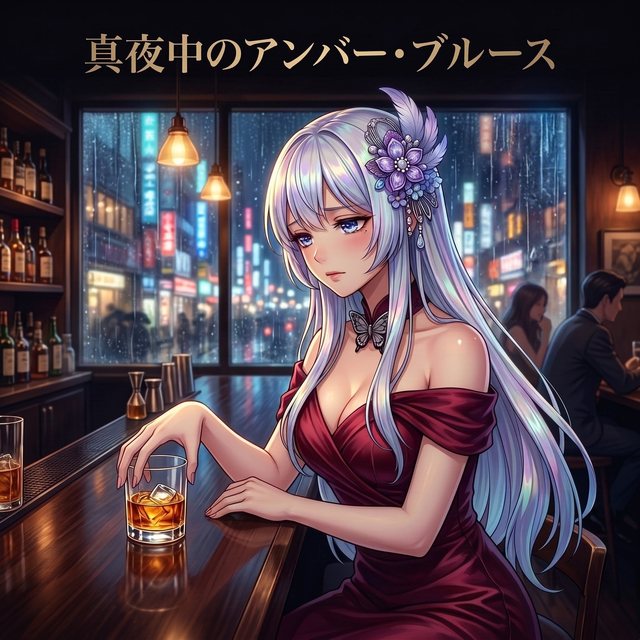 真夜中のアンバー・ブルース ジャケット