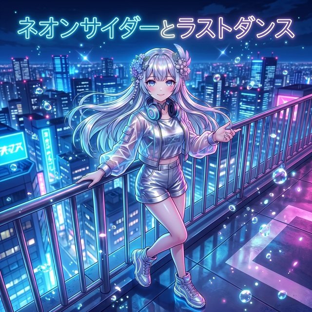 ネオンサイダーとラストダンス ジャケット