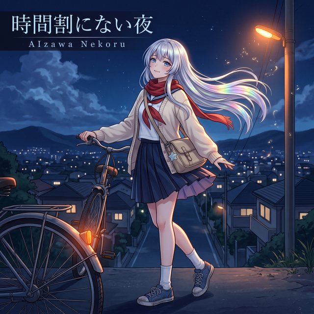 時間割にない夜 ジャケット