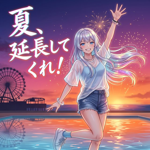 夏、延長してくれ！ ジャケット