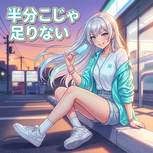 半分こじゃ足りない ジャケット